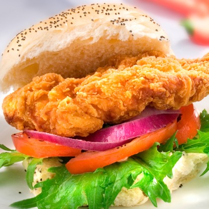 Paragon Halal Fully Cooked Whole Muscle Hot&Spicy Chicken Fillets 18x110g