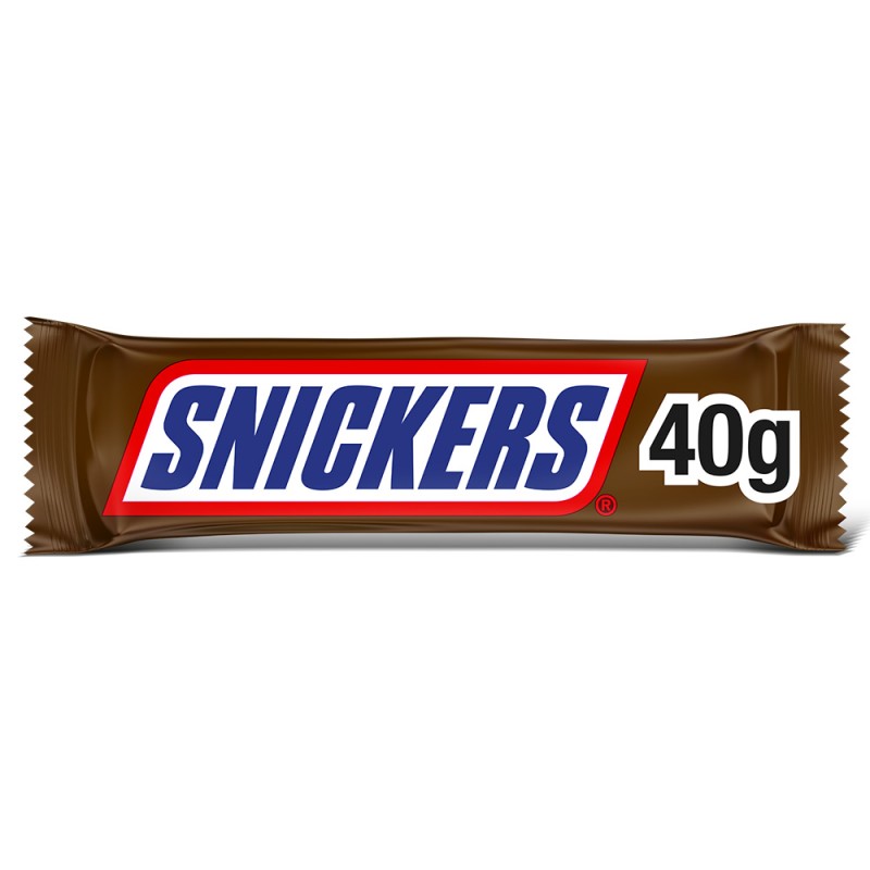 Snickers Chocolate Bar 48x40g