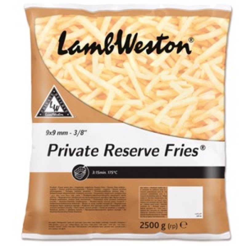 Lamb Weston Private Reserve® 3/8 Fries 4x2.5kg