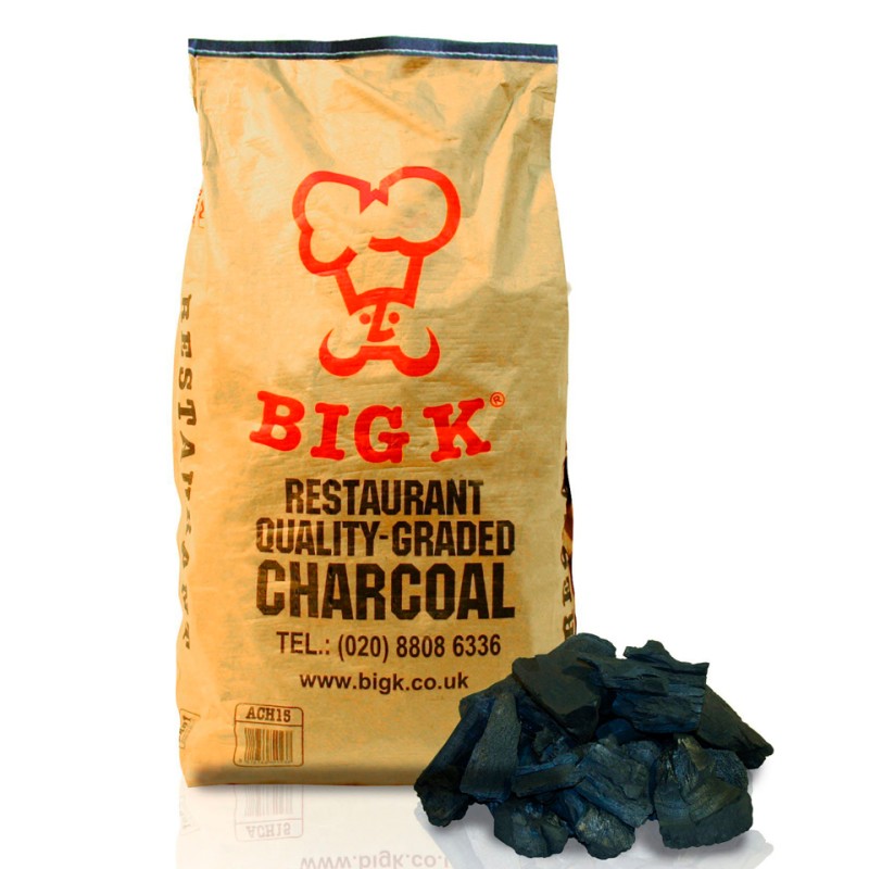 Big K Restaurant Grade Lumpwood Charcoal 1x15kg