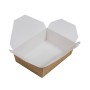 JJ Large Kraft Takeaway Food Container 140x195x63mm 1x200