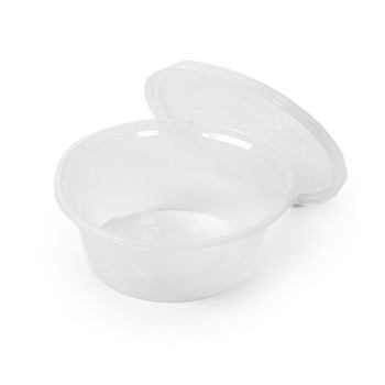 2oz Microwave Plastic Cups with Lids 1x400