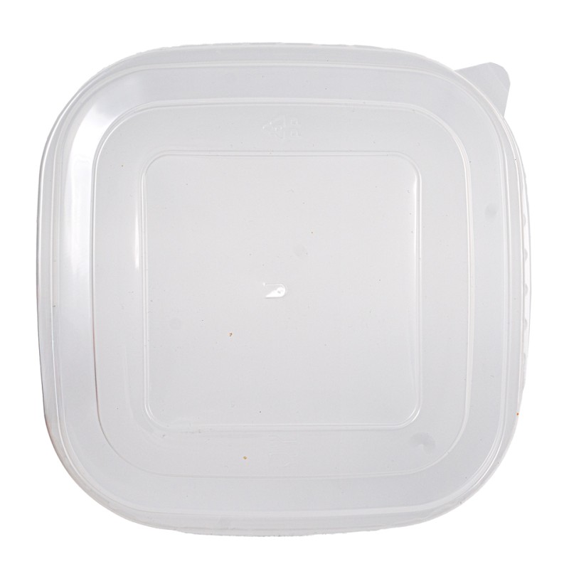 1000/1300ml Kraft Square Food Container Lids 1x300