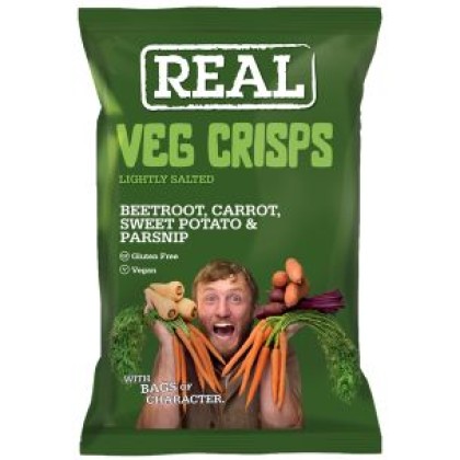 Real Veg Crisps 24x35g