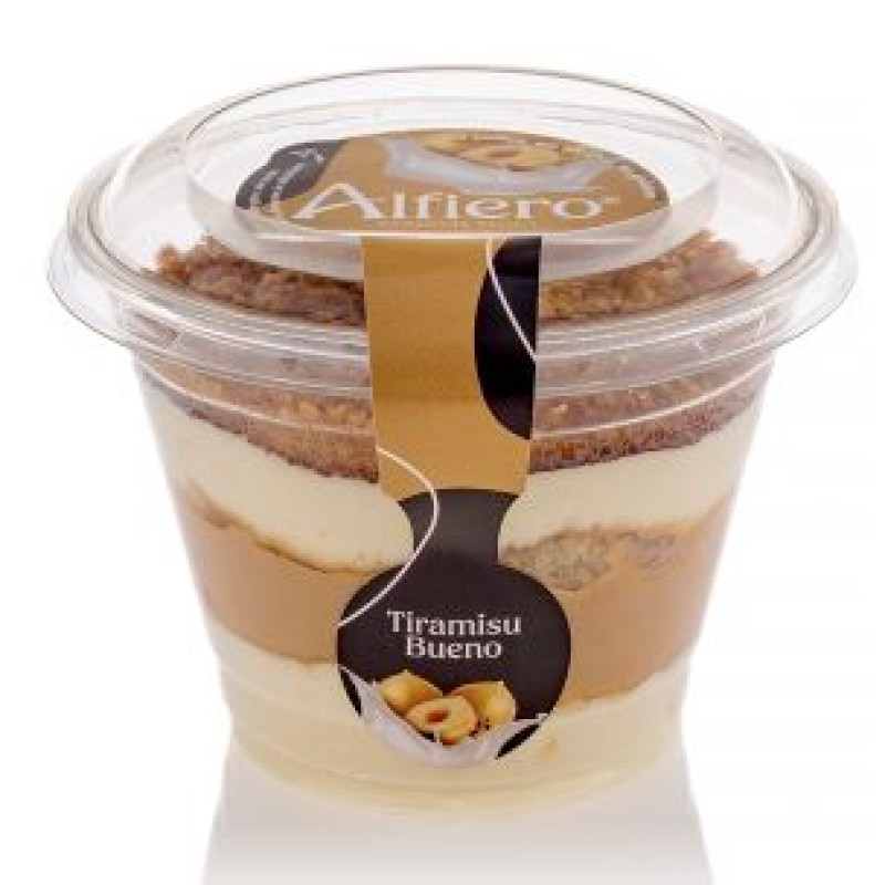 Alfiero Bueno Style Tiramisu Portions (Alcohol-Free) 12x100g