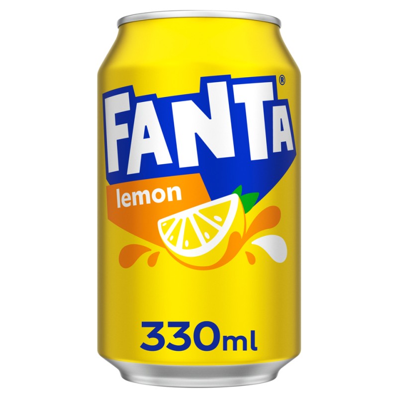 Fanta Lemon Cans GB 24x330ml