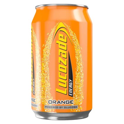 Lucozade Orange Cans 24x330ml