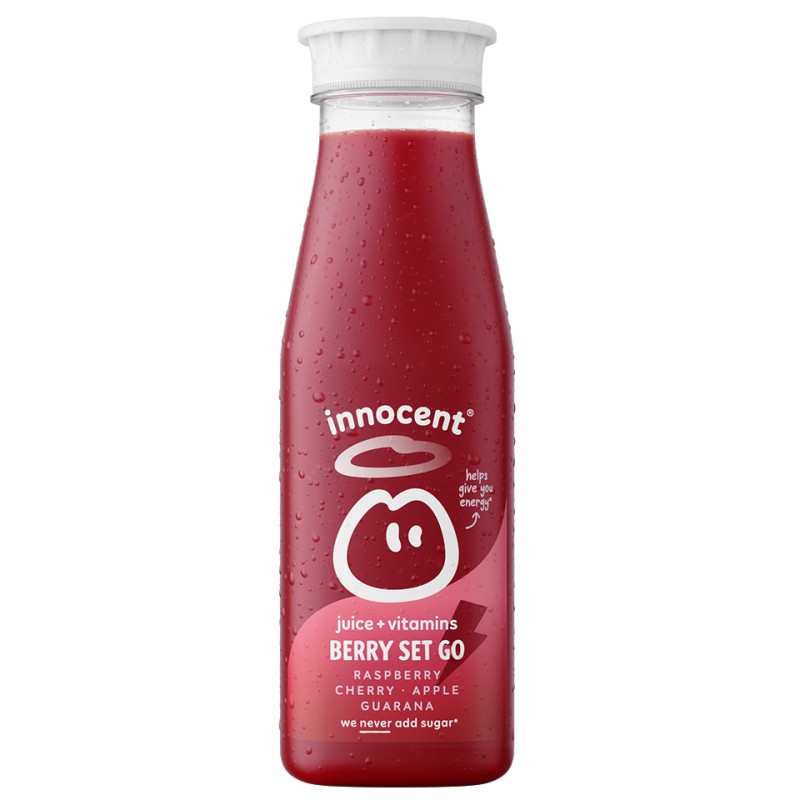 Innocent Plus Berry Set Go Juice 8x330ml