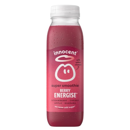 Innocent Berry Energise Super Smoothie 8x300ml Innocent Berry Energise Super Smoothie 8x300ml