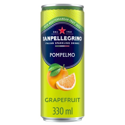 San Pellegrino Grapefruit Cans 12x330ml