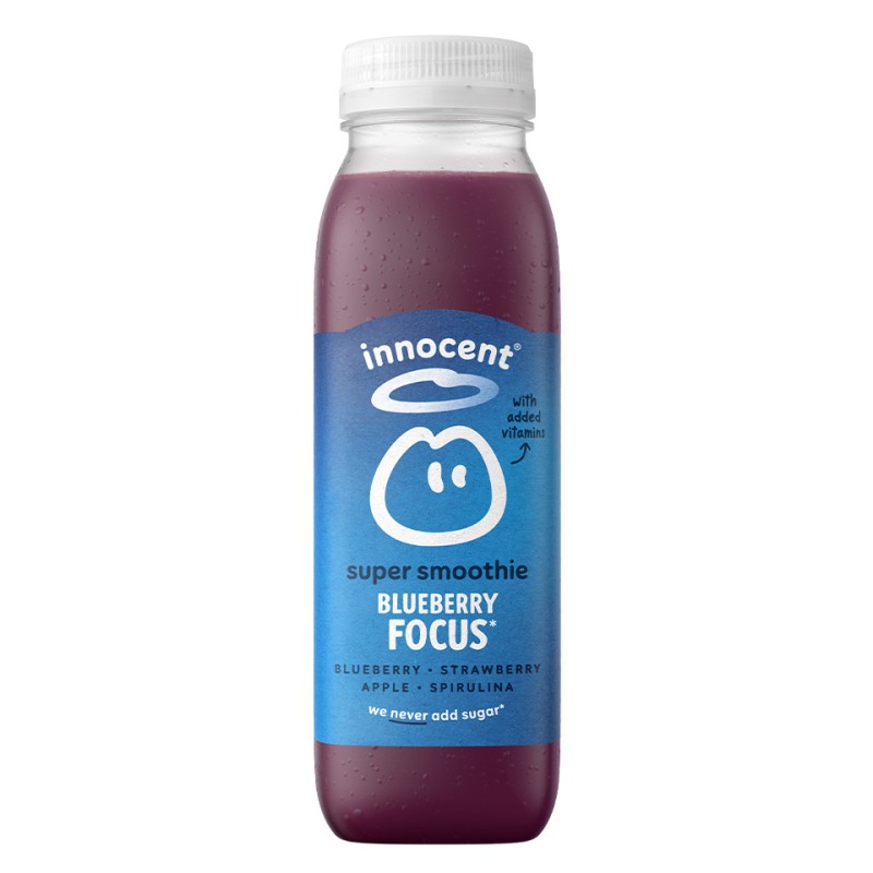 Innocent Blueberry Focus Super Smoothie 8x300ml