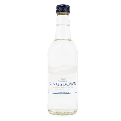 Kingsdown Sparkling Water Glass Bottle 24x330ml
