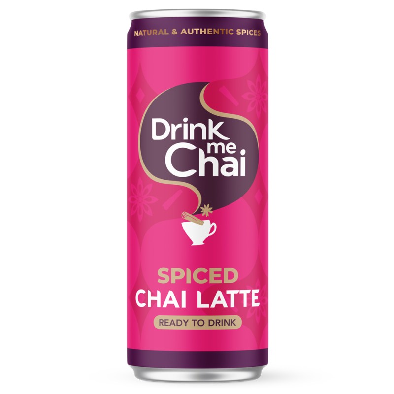 Drink Me Chai Spiced Chai Latte Ready to Drink 12x250ml