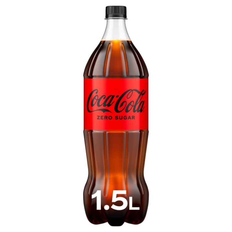 Coca Cola Zero Sugar Bottles GB 12x1.5L