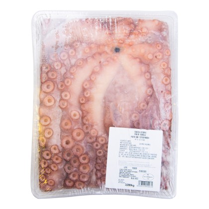 Portuguese IQF Octopus Clean Whole  Size 3-4kg 1x14kg