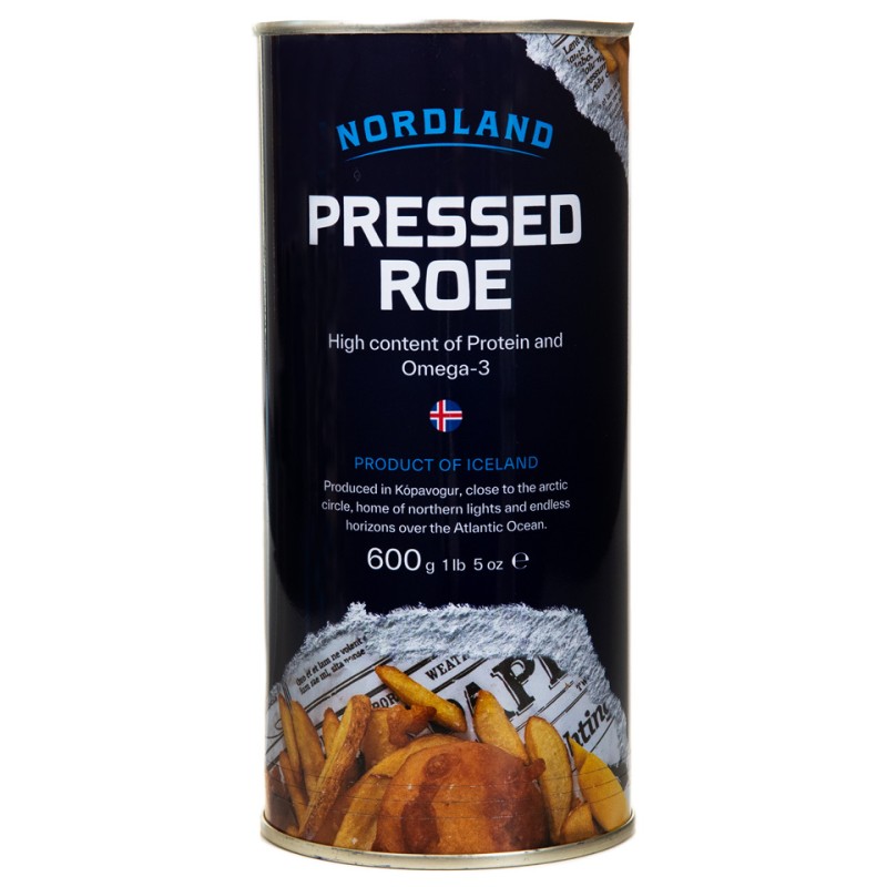 Nordland Pressed Roe 1x600g