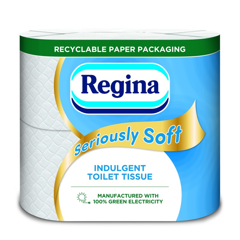 Regina Seriously Soft 3ply Toilet Rolls-4x5