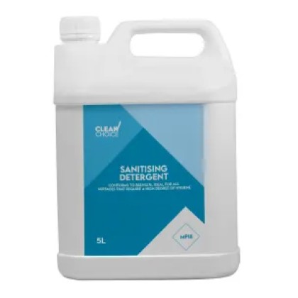 Clean Choice Sanitising Detergent 2x5L