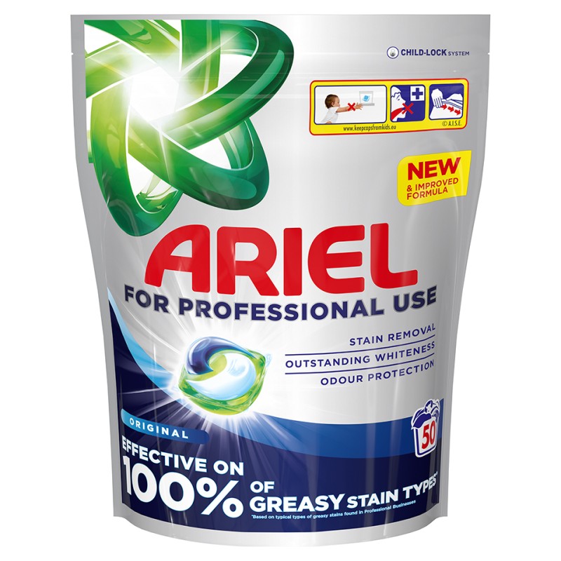 Ariel Professional All in One Washing Detergent Pods Regular 1x100s
