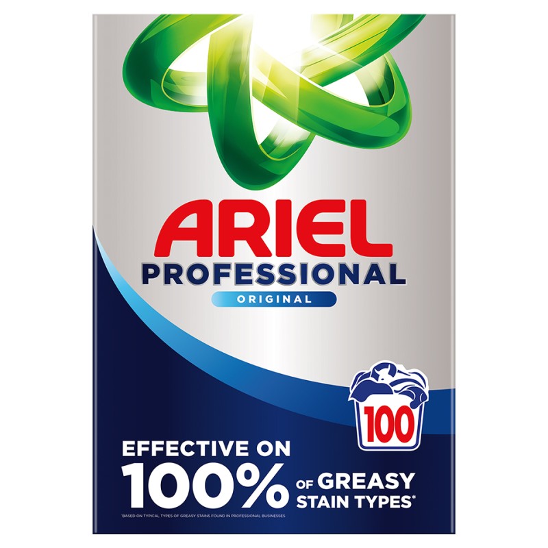 Ariel Professional Powder Detergent Regular 5.5kg 100 Washes 1x1