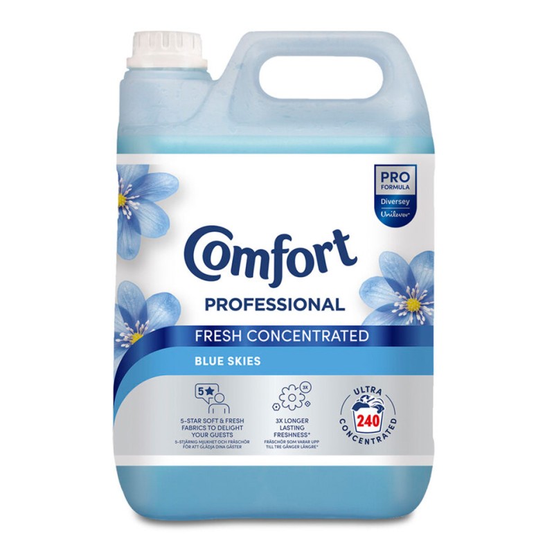 Comfort Professional Classic Blue Fabric Conditioner 77 Washes 1x4.8L