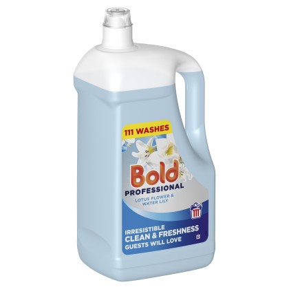 Bold Professional Lotus Flower & Water Lily Liquid Detergent 111 Washes 1x4.995L