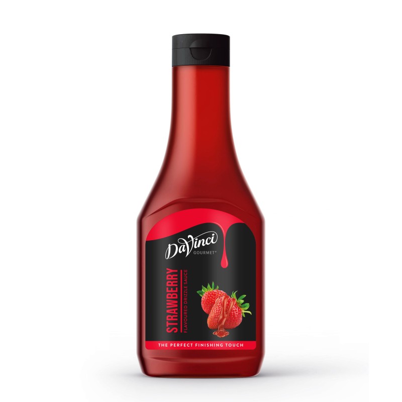 DaVinci Gourmet Strawberry Drizzle Sauce 1x500g