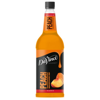 DaVinci Gourmet Classic Peach Syrup 1x1L