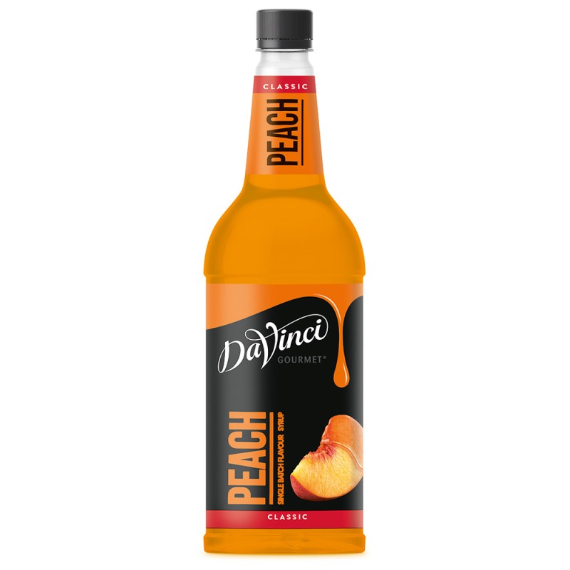 DaVinci Gourmet Classic Peach Syrup 1x1L