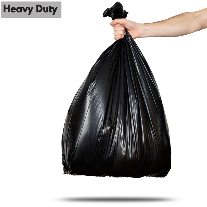 70L Black Heavy Duty Refuse Sacks in a Roll Max. load 15kg 1x25