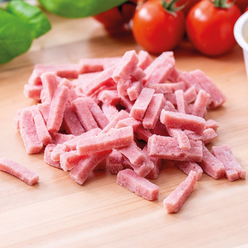 JJ Halal Cured Julienne Turkey Ham Sub 1x1kg