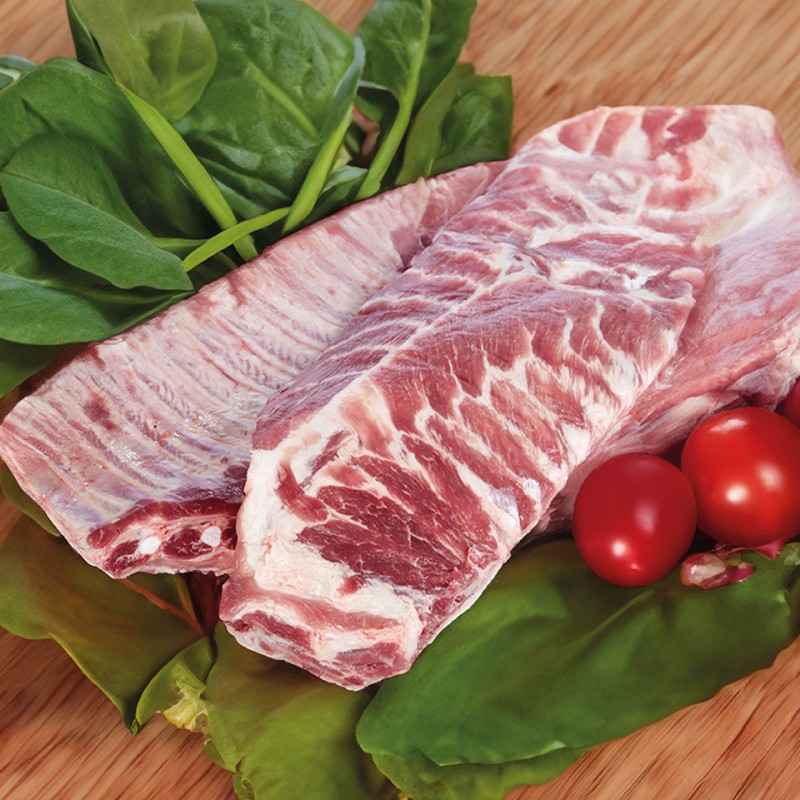 Frozen Pork Belly Spare Ribs 1x10kg