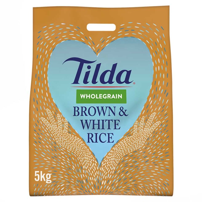 Tilda Brown & White rice 1x5kg