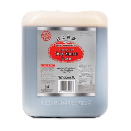 Pearl River Bridge Superior Light Soy Sauce-1x8L