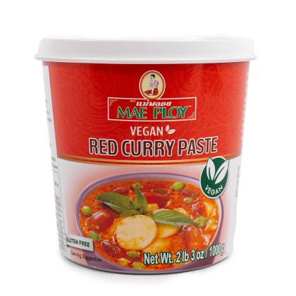 Mae Ploy Red Vegetarian Curry Paste 1x1kg