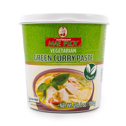 Mae Ploy Green Vegetarian Curry Paste 1x1kg