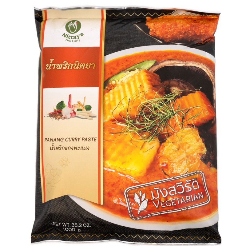 Nittaya Vegetarian Panang Curry Paste 1x1kg