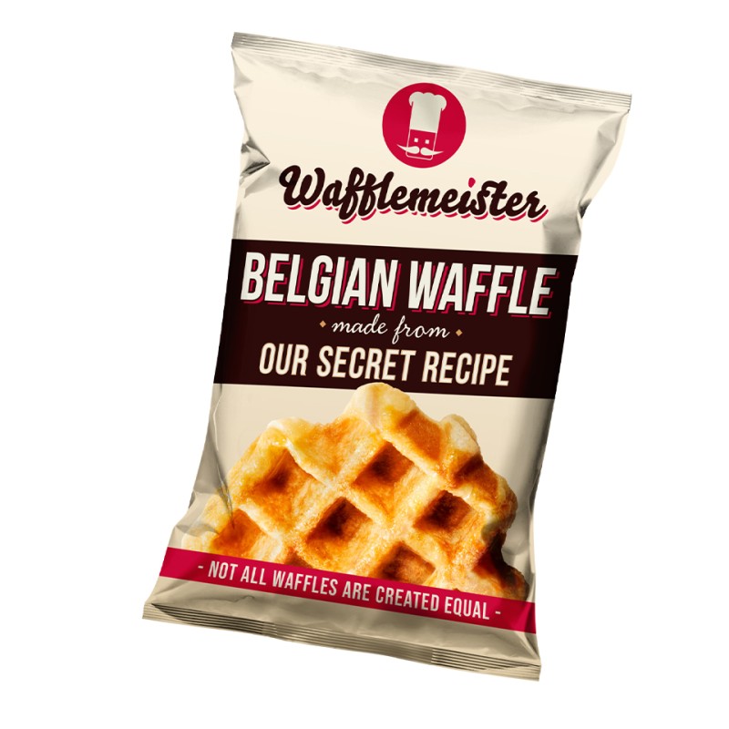 Wafflemeister Classic Belgian Liege Waffles-30x90g