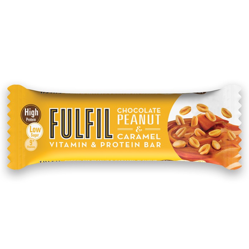Fulfil Chocolate Peanut & Caramel Bars 15x40g