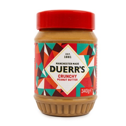Duerr's Crunchy Peanut Butter 6x340g Duerr's Crunchy Peanut Butter 6x340g