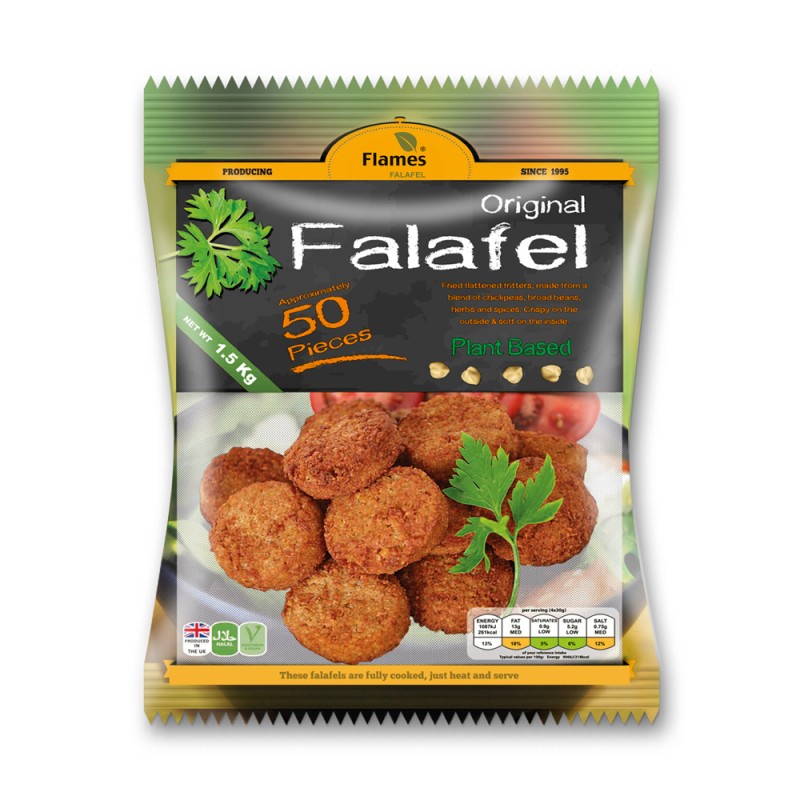 Flames Falafel 30g 2x50