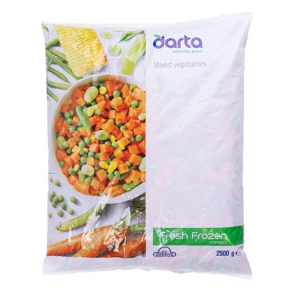 Darta Frozen Mix Vegetables 1x2.5kg