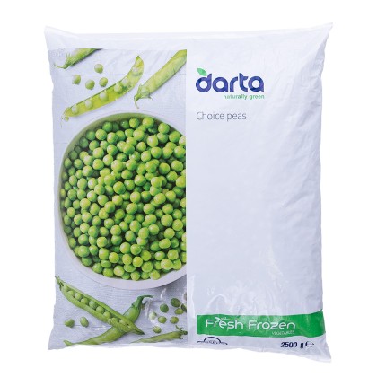 Darta Frozen Choice Peas 1x2.5kg