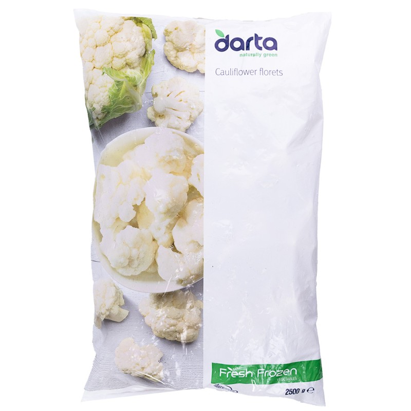 Darta Frozen Cauliflower Florets 1x2.5kg