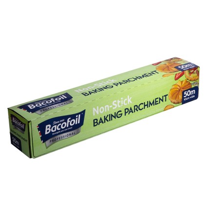 BacoFoil Professional Non Stick Baking Parchment 45cmx50m