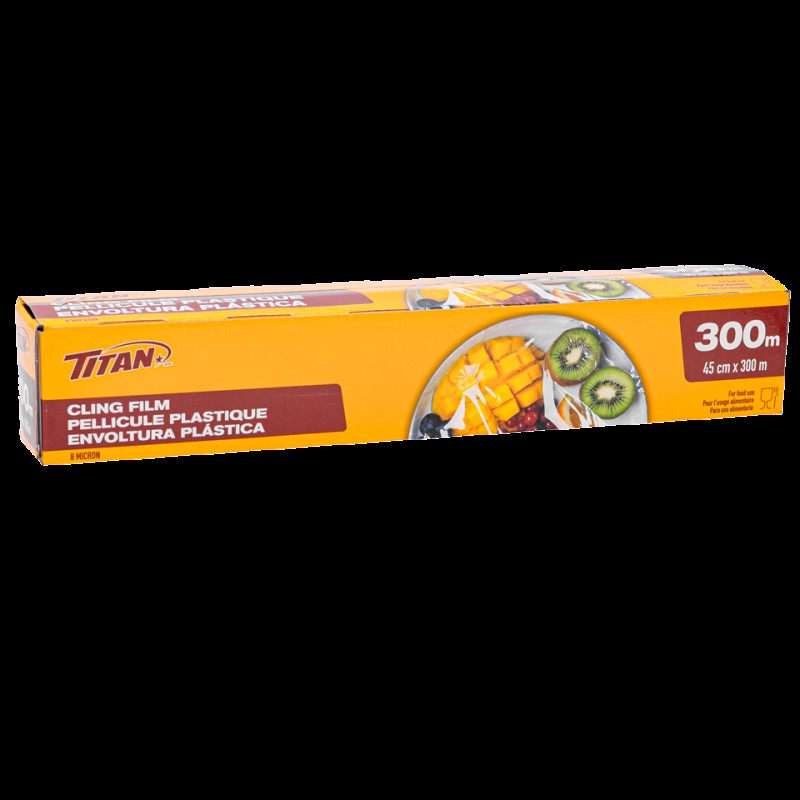 Titan Cling Film with Sliding Cutter 45cmx300m